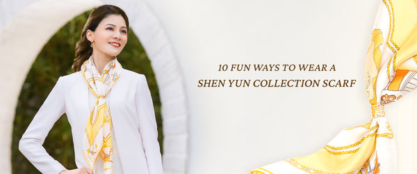 10 Fun Ways to Wear a Shen Yun Shop Scarf