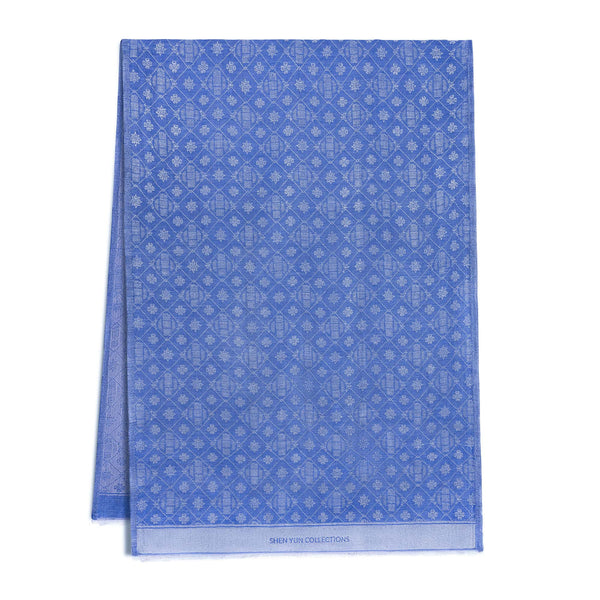 Zhen Shan Ren Long Scarf Royal Blue