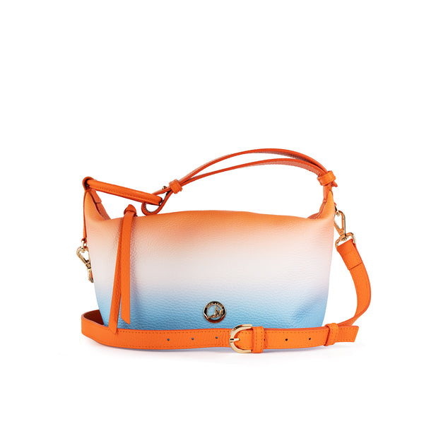 Ombre Bag Orange/Blue with Strap - Shen Yun Collections