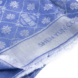 Zhen Shan Ren Long Scarf Royal Blue Signature - Shen Yun Collections