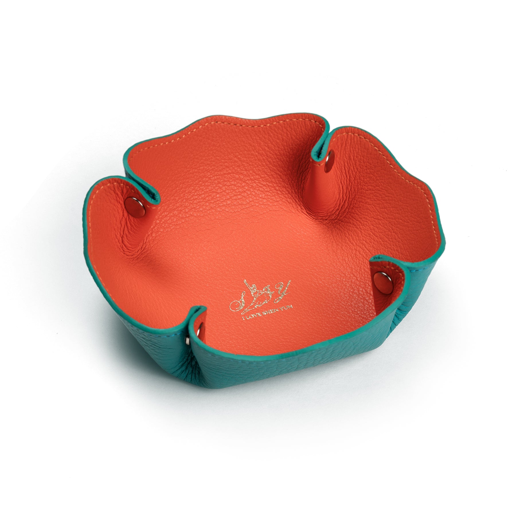 Ruyi Signature Leather Valet Tray Image 1 - Shen Yun Collections