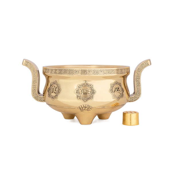 Zhen Shan Ren Incense Burner High Polish  - Shen Yun Collections