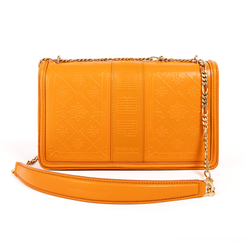 Zhen Shan Ren Shoulder Bag Orange Back - Shen Yun Collections