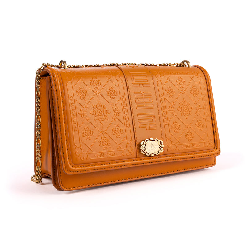 Zhen Shan Ren Shoulder Bag Orange Side - Shen Yun Collections