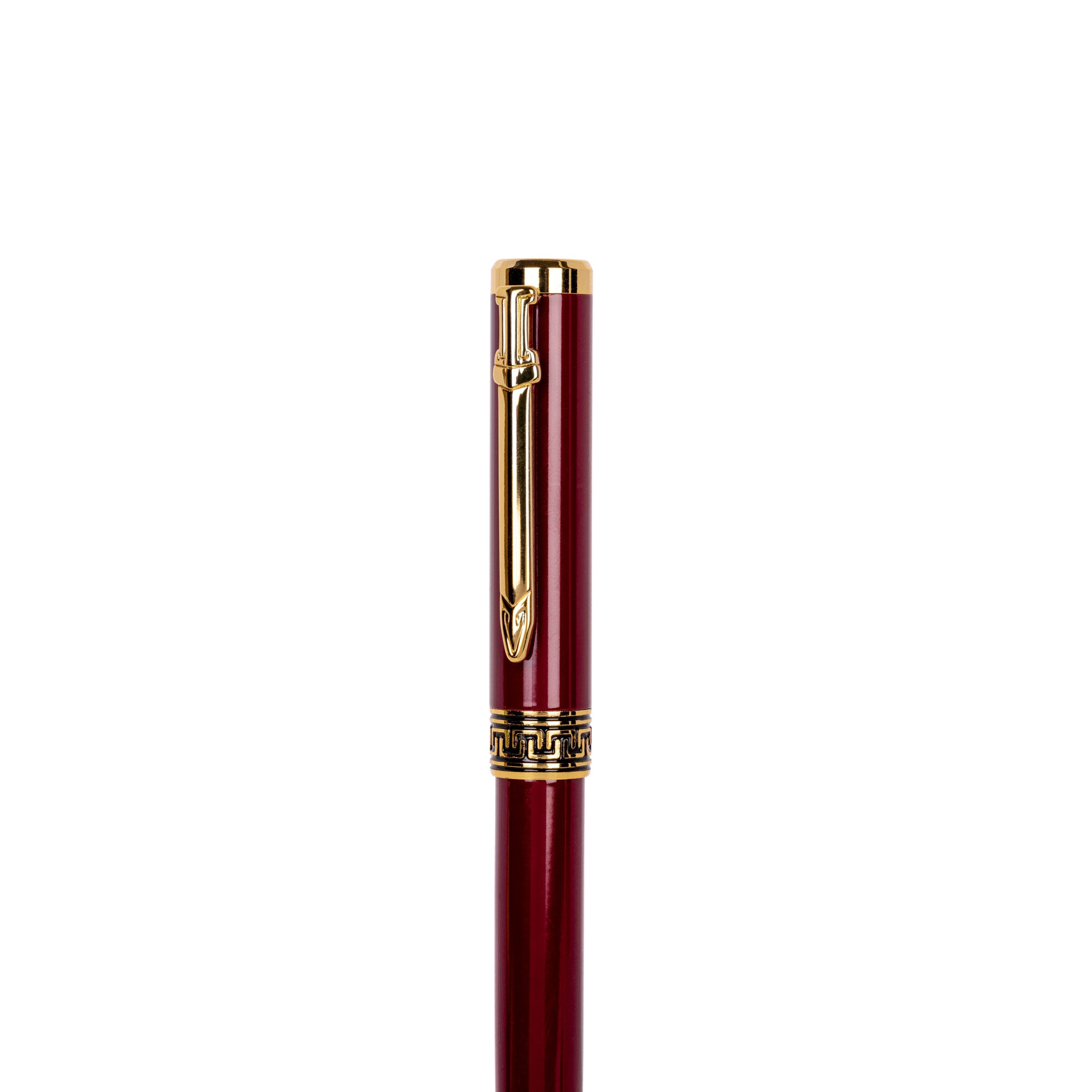 Scholar Pen Burgundy Left Side | Shen Yun Collections 