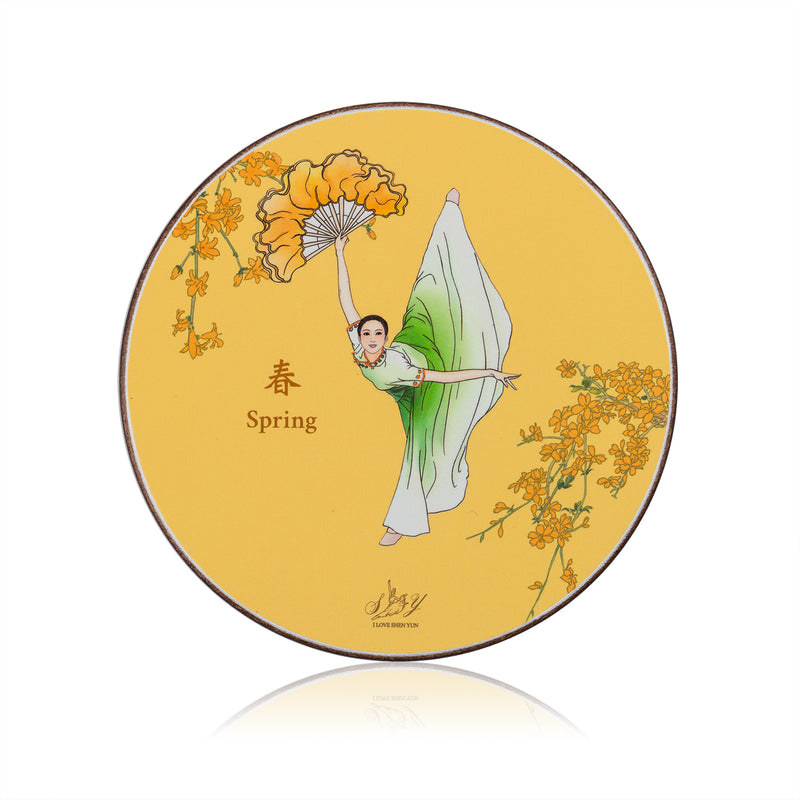 Seasonal Blossoms Coaster Spring - Shen Yun Collections