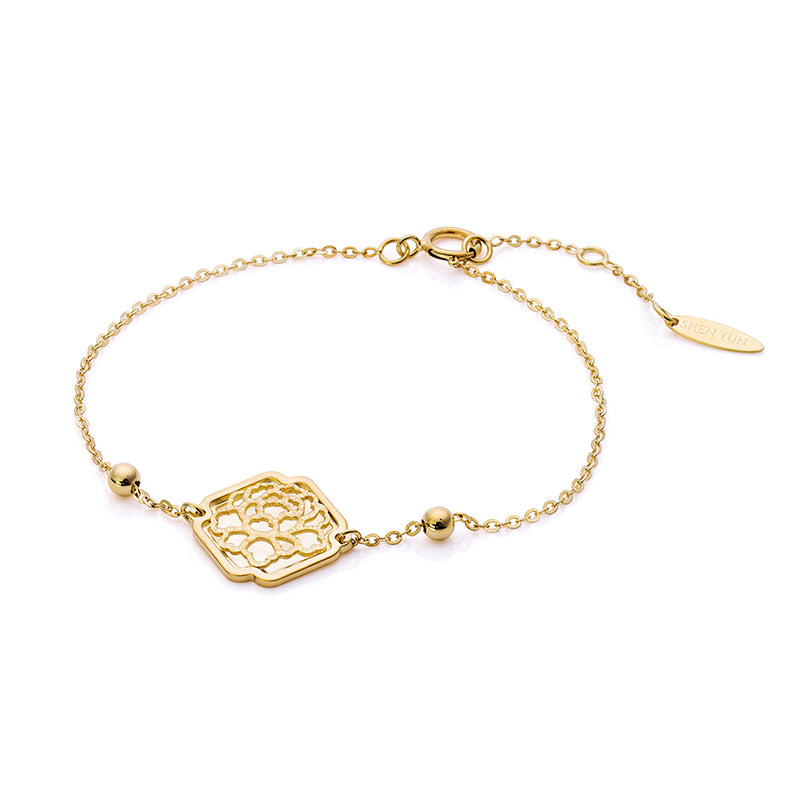 Tang Elegance Bracelet 14kt Yellow Gold