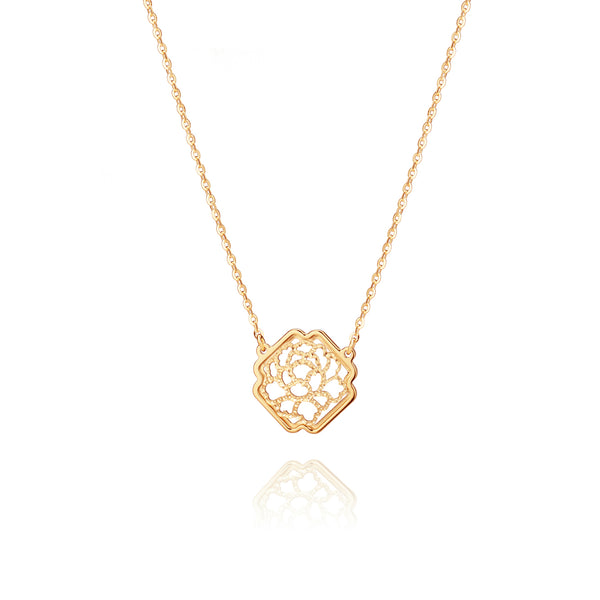 Tang Elegance Necklace 14kt Yellow Gold