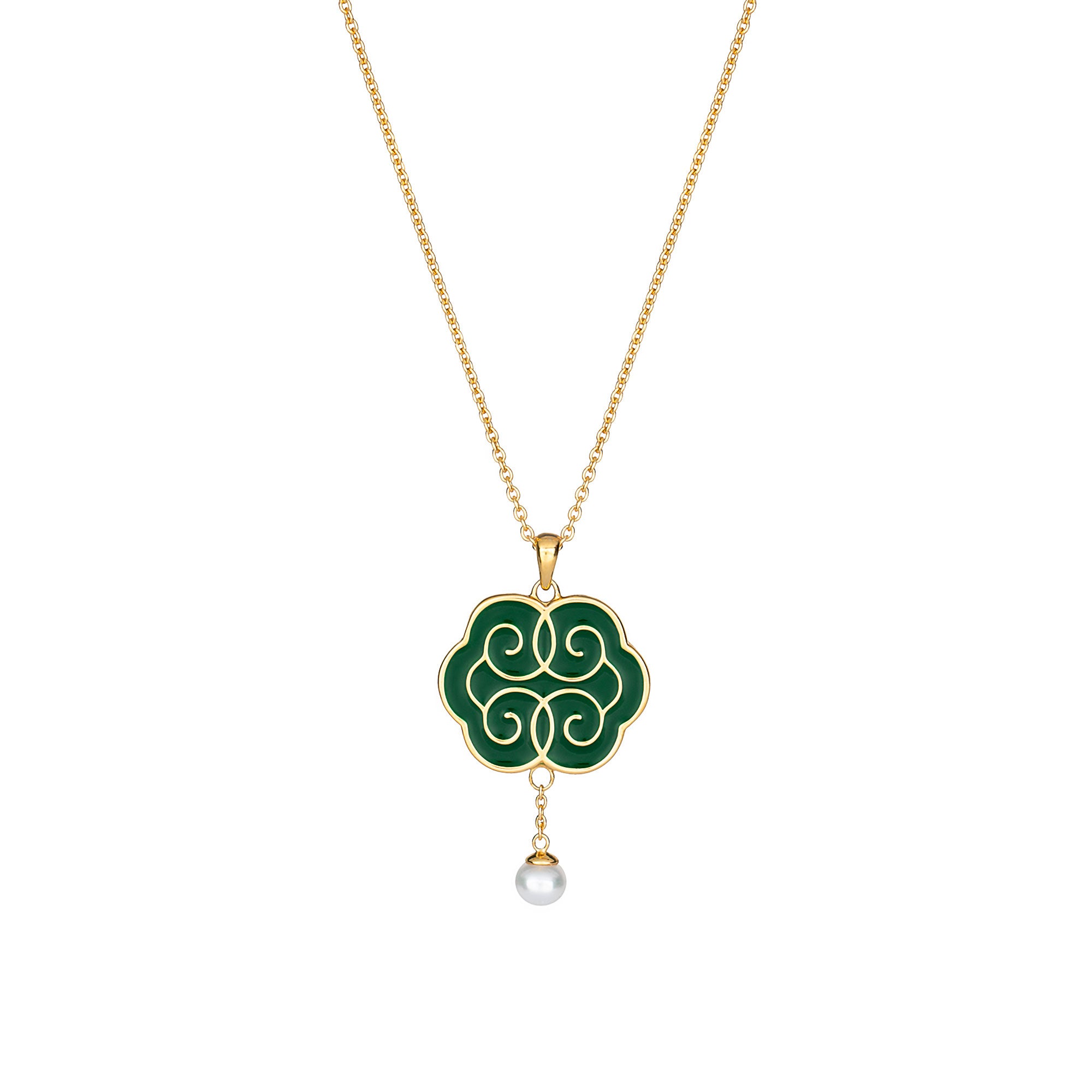 Ruyi Necklace Front View | Shen Yun Collections 