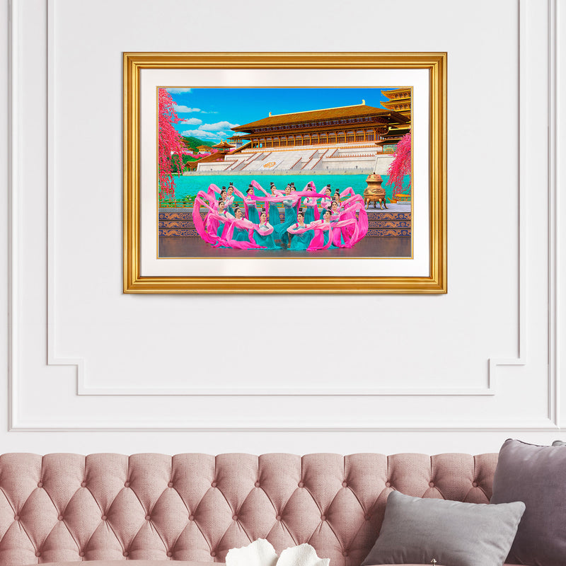 Sleeves of the Tang Palace Giclée Print Canvas Lifestyle 2 - Shen Yun Collections