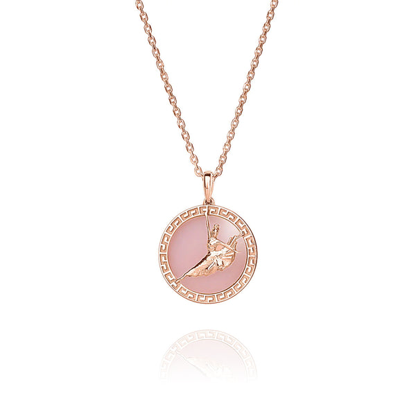Color Blossom Necklace, Pink Gold, White Gold, Pink Opal, White  Mother-Of-Pearl And Diamonds - Jewelry - Collections