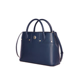 The Spirit of Mulan Small Tote Navy Side View | Shen Yun Collection